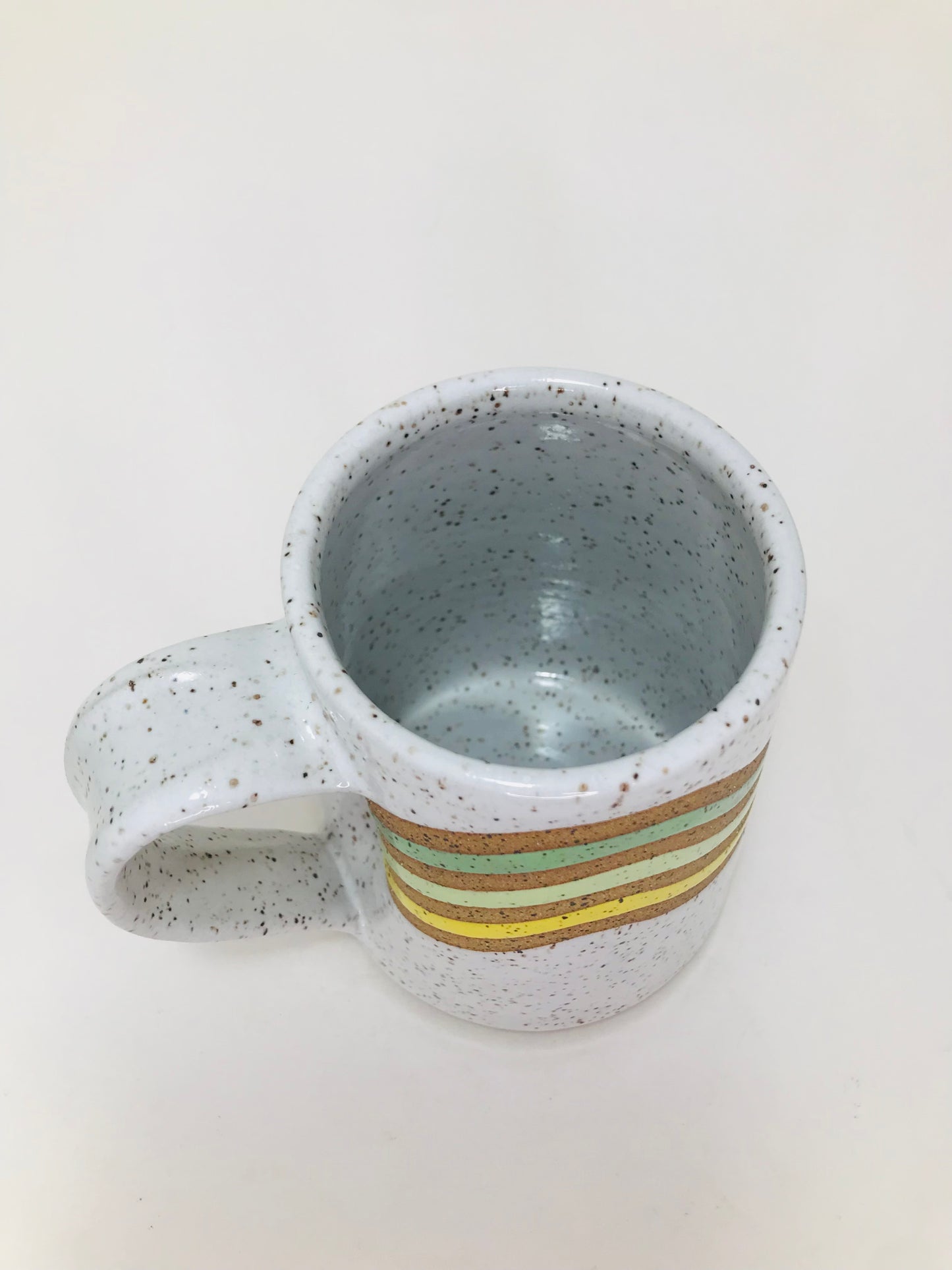 Large colored lines mug #98