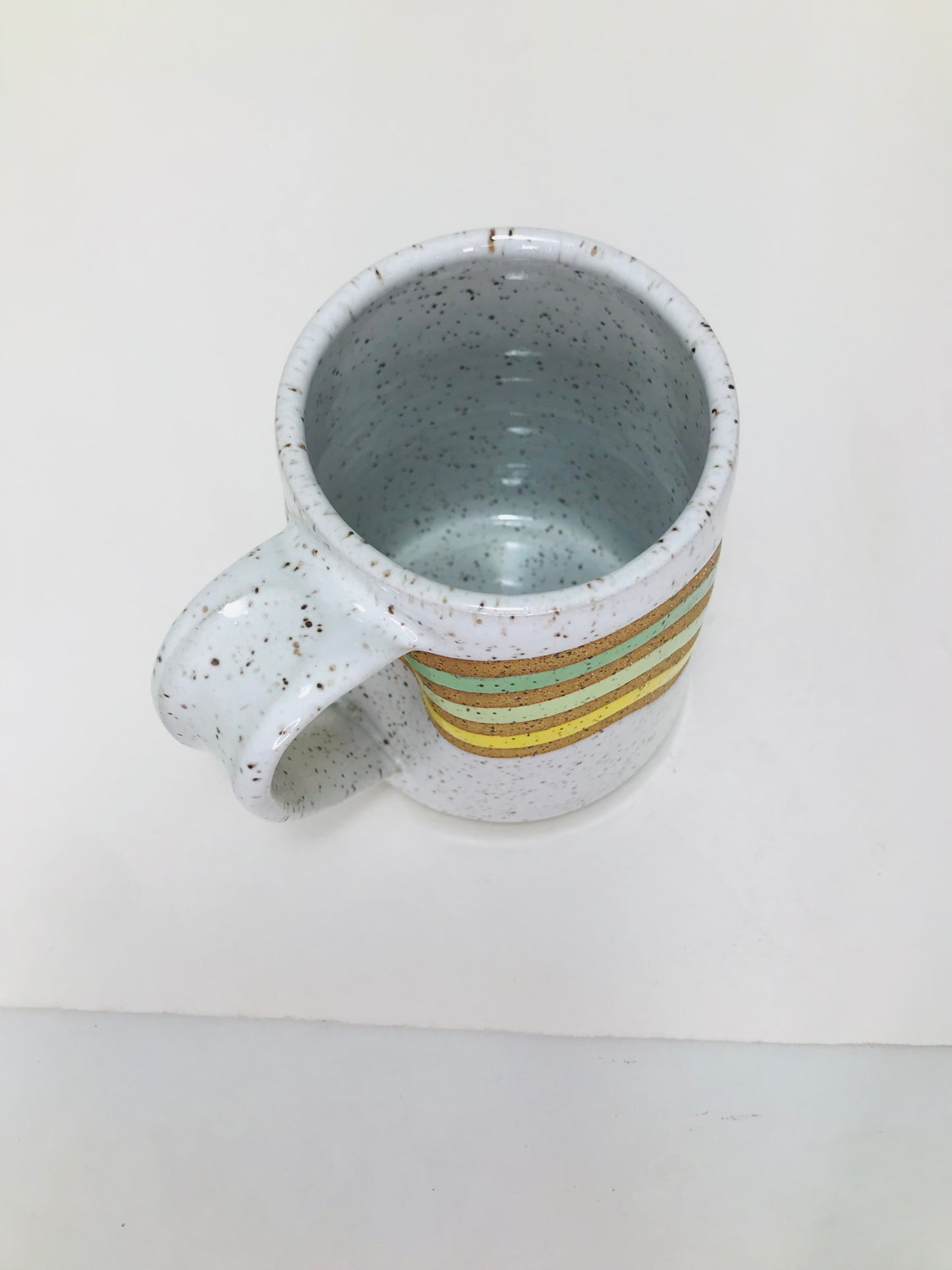 Large colored lines mug #96