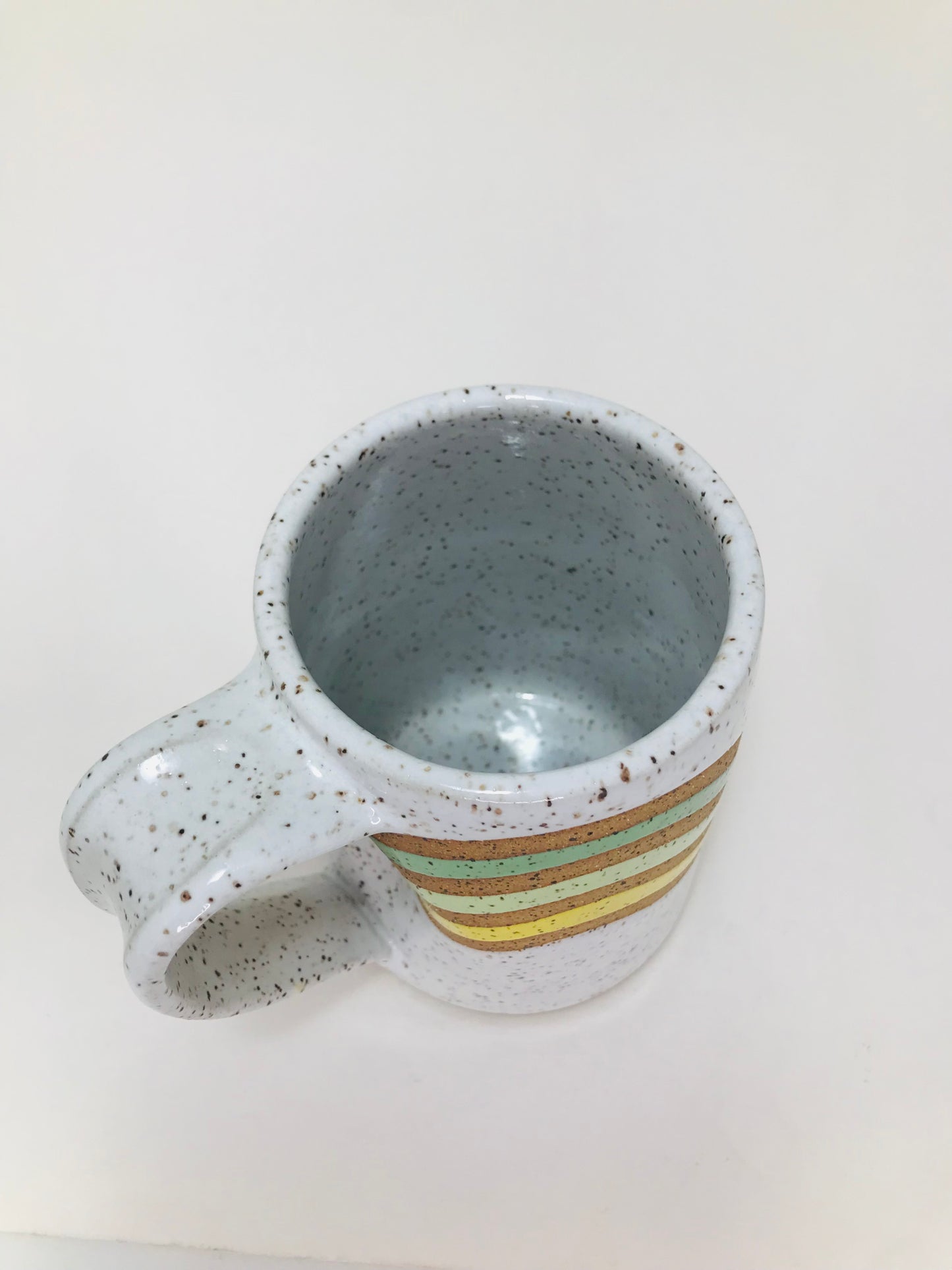 Large colored lines mug #97