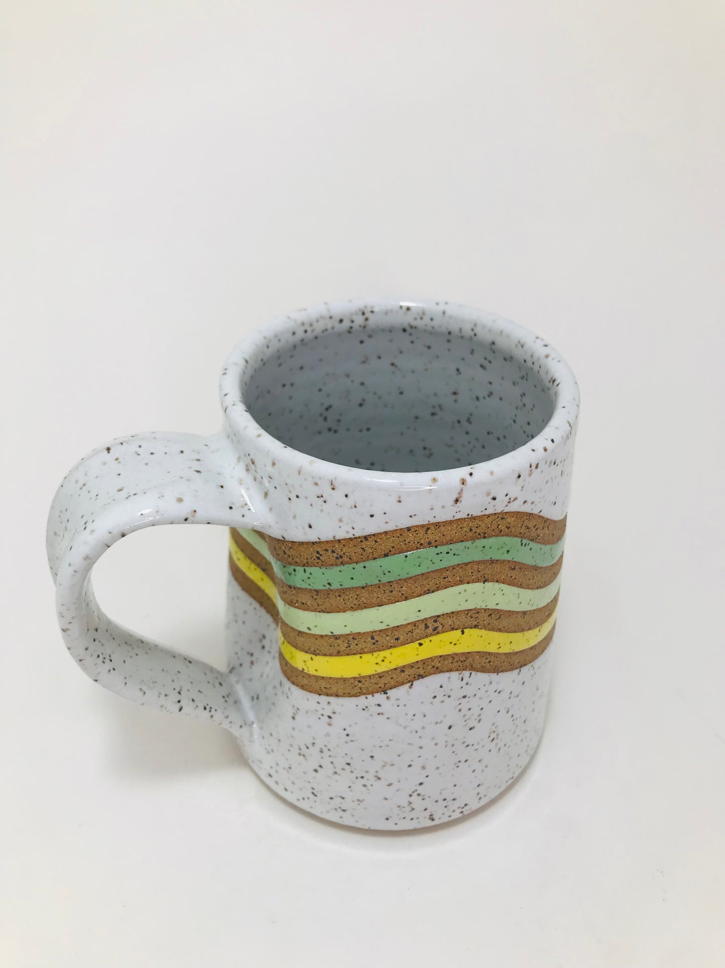 Large colored lines mug #98