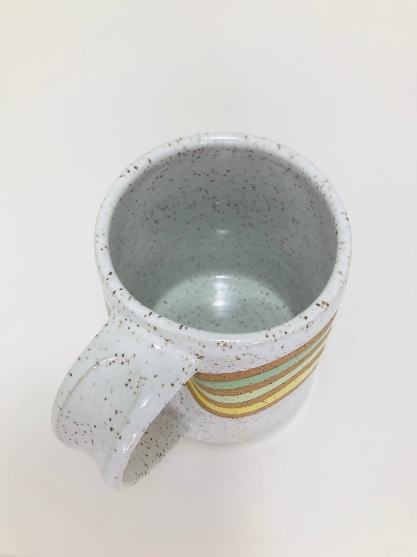 Large colored lines mug #95