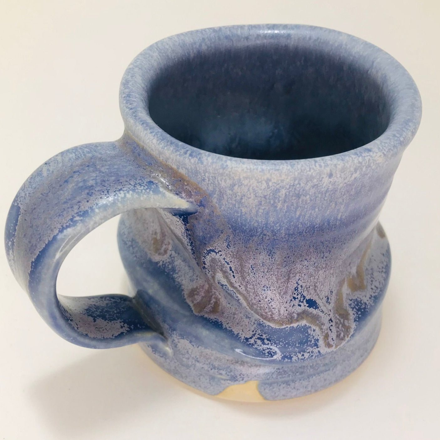 Blue Purple Wavy Cup #60