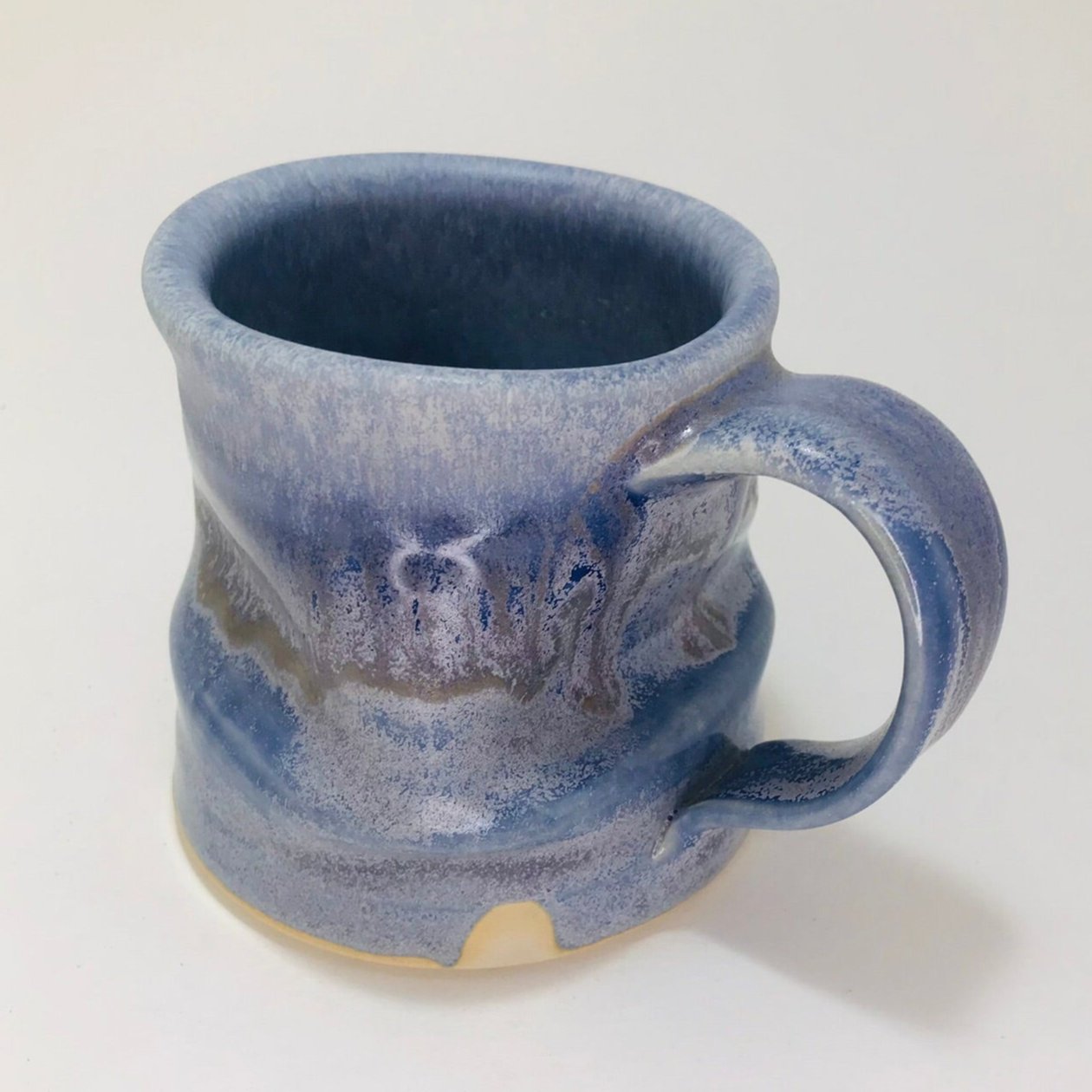 Blue Purple Wavy Cup #60