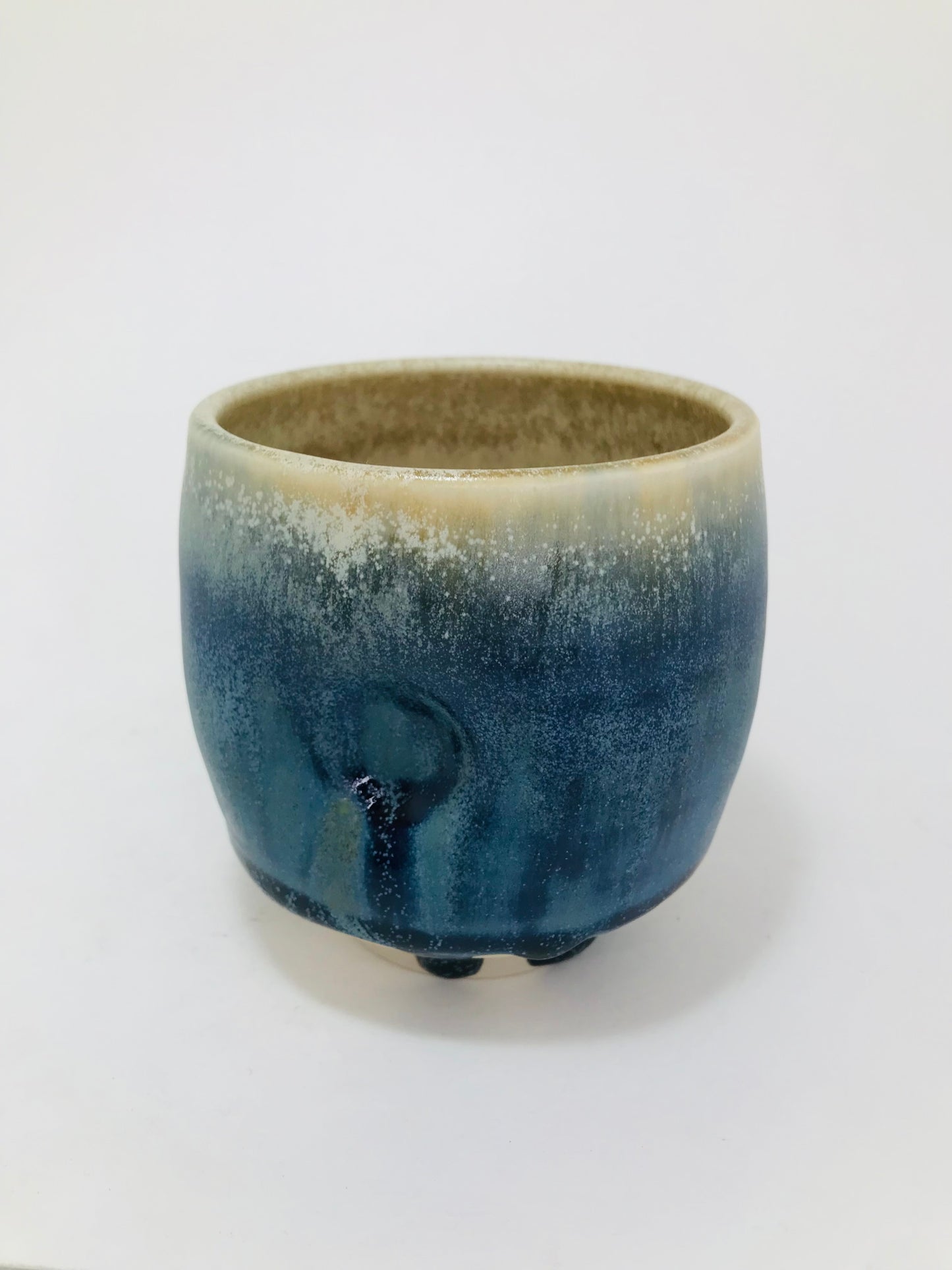 Blue Stone Thumb Cup #111