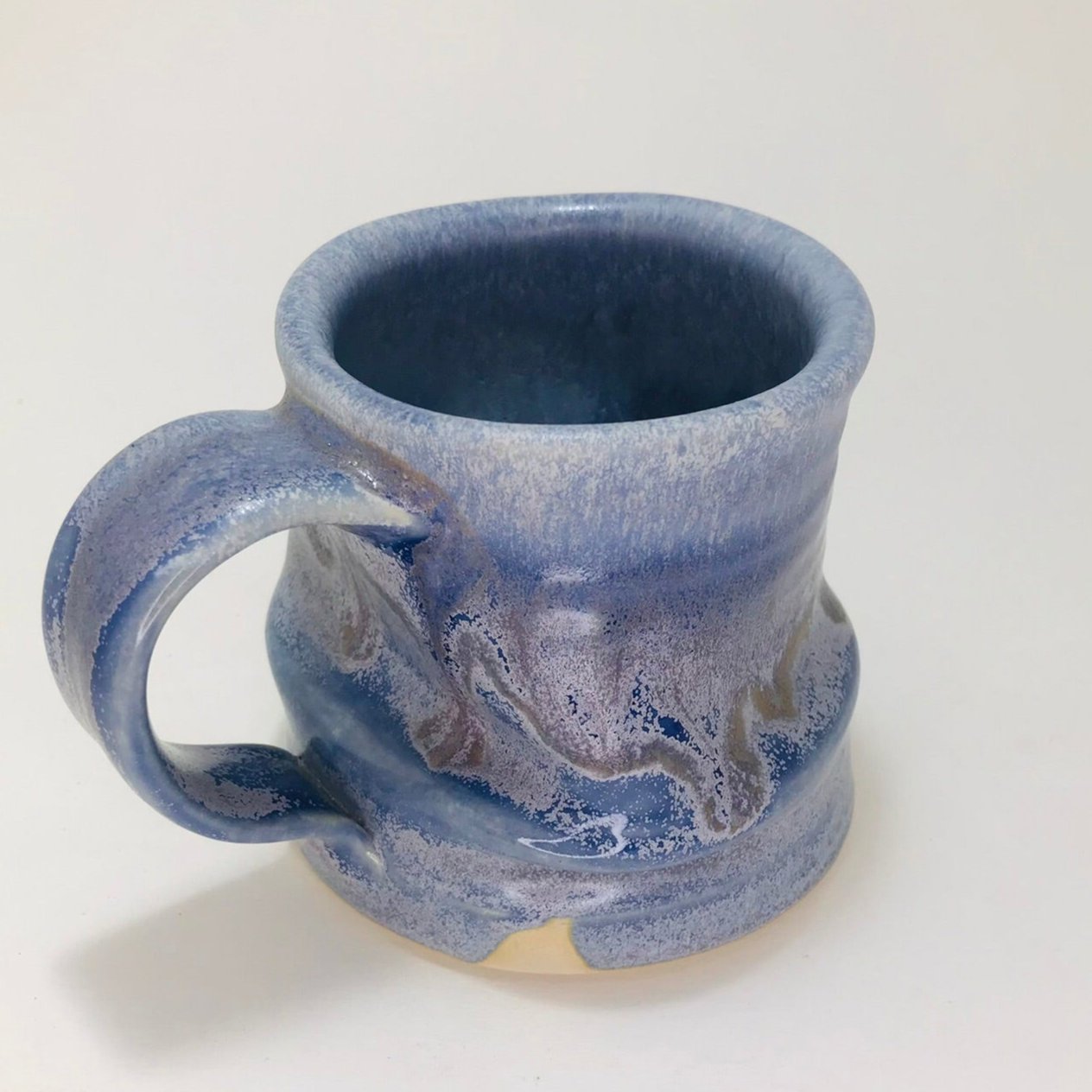 Blue Purple Wavy Cup #60