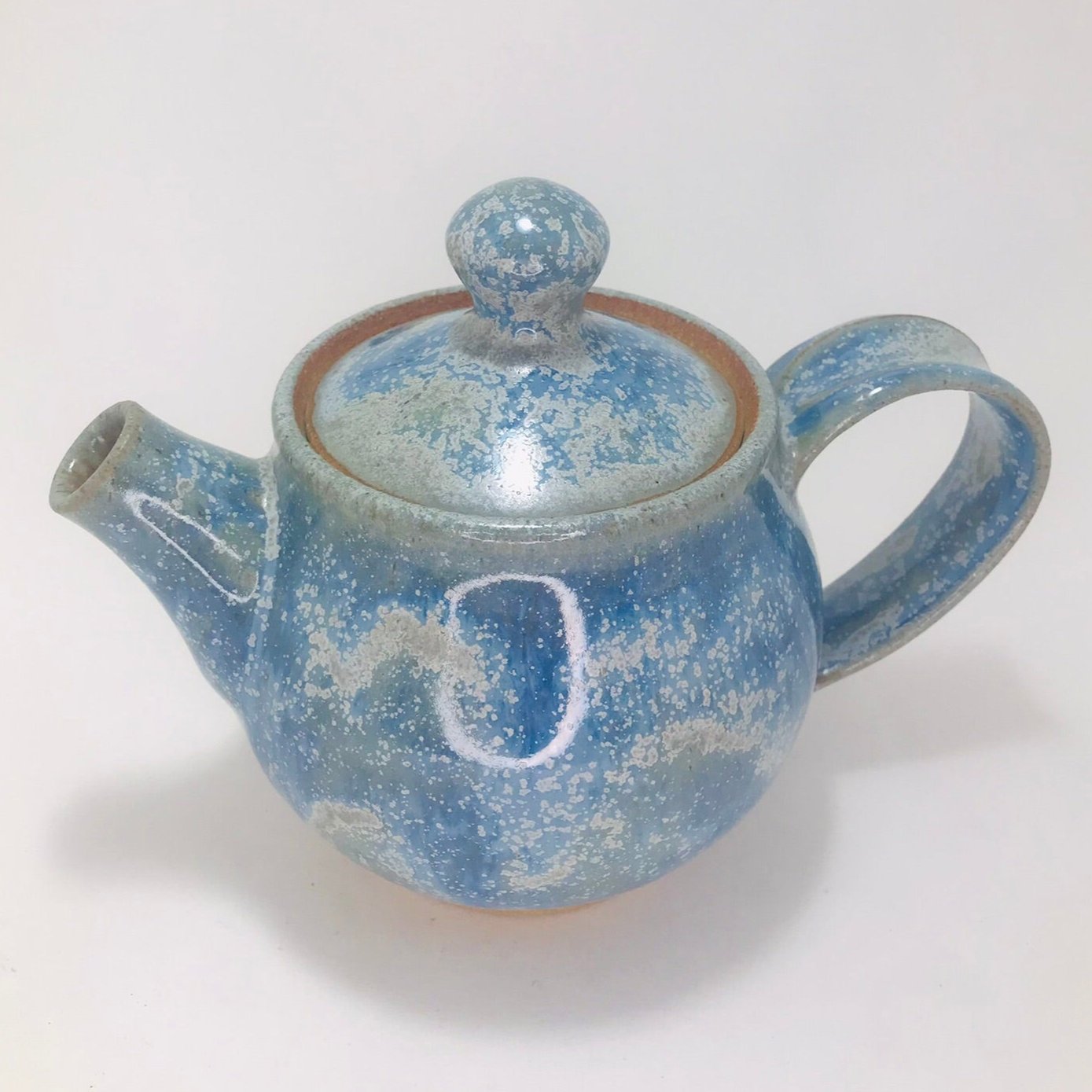 Ice Blue Tea Pot #67