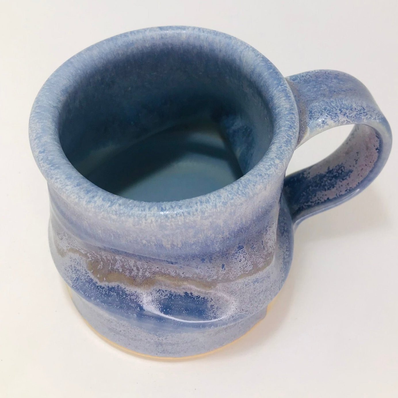 Blue Purple Wavy Cup #60