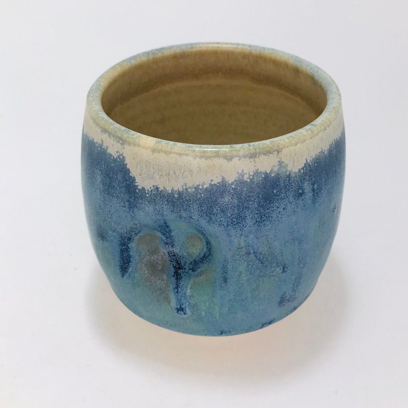 Blue Stone Thumb Cup #35