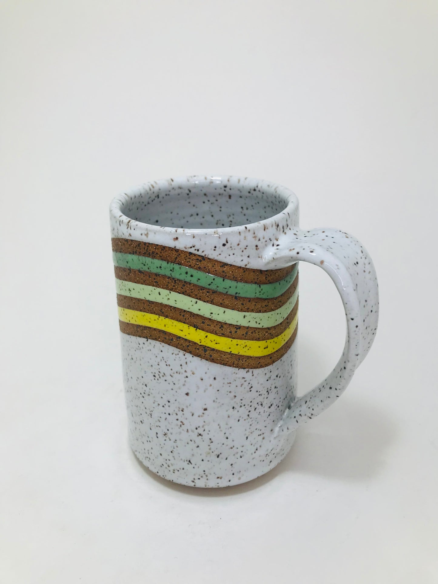 Large colored lines mug #99