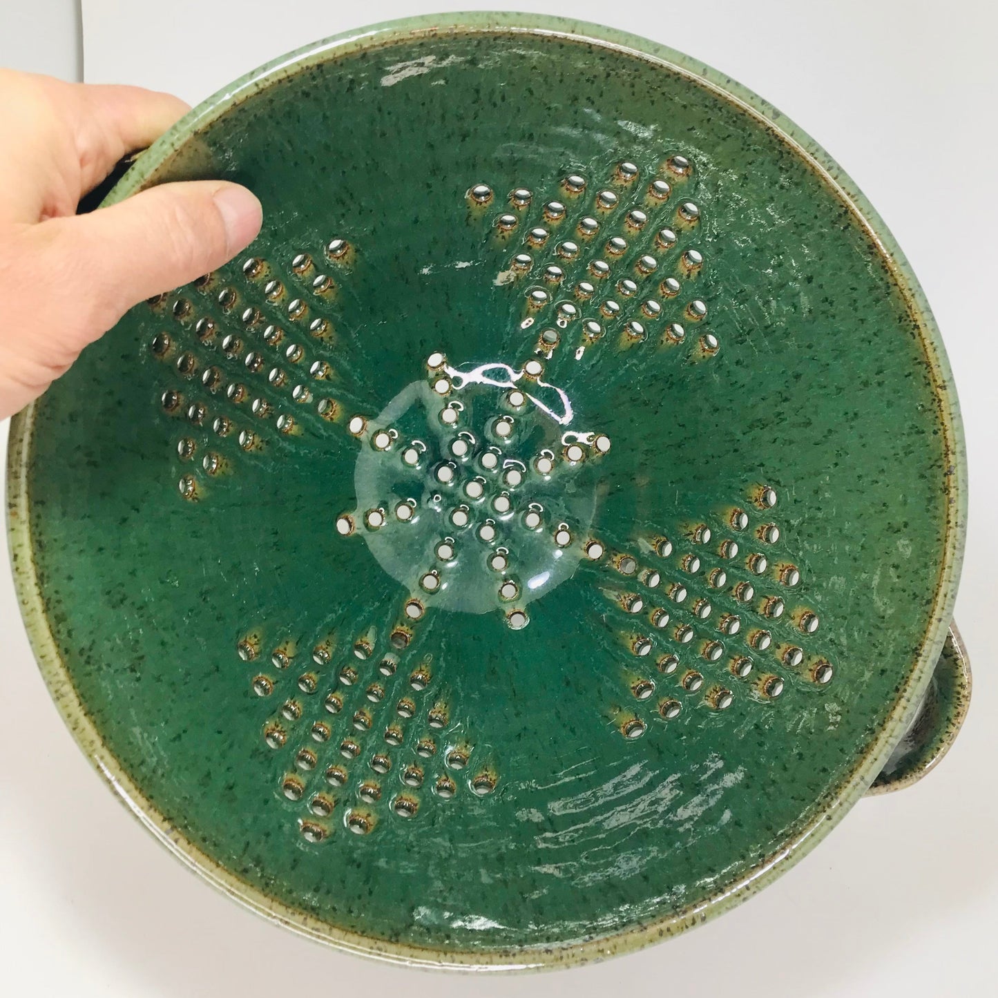 Large Green Colander #76