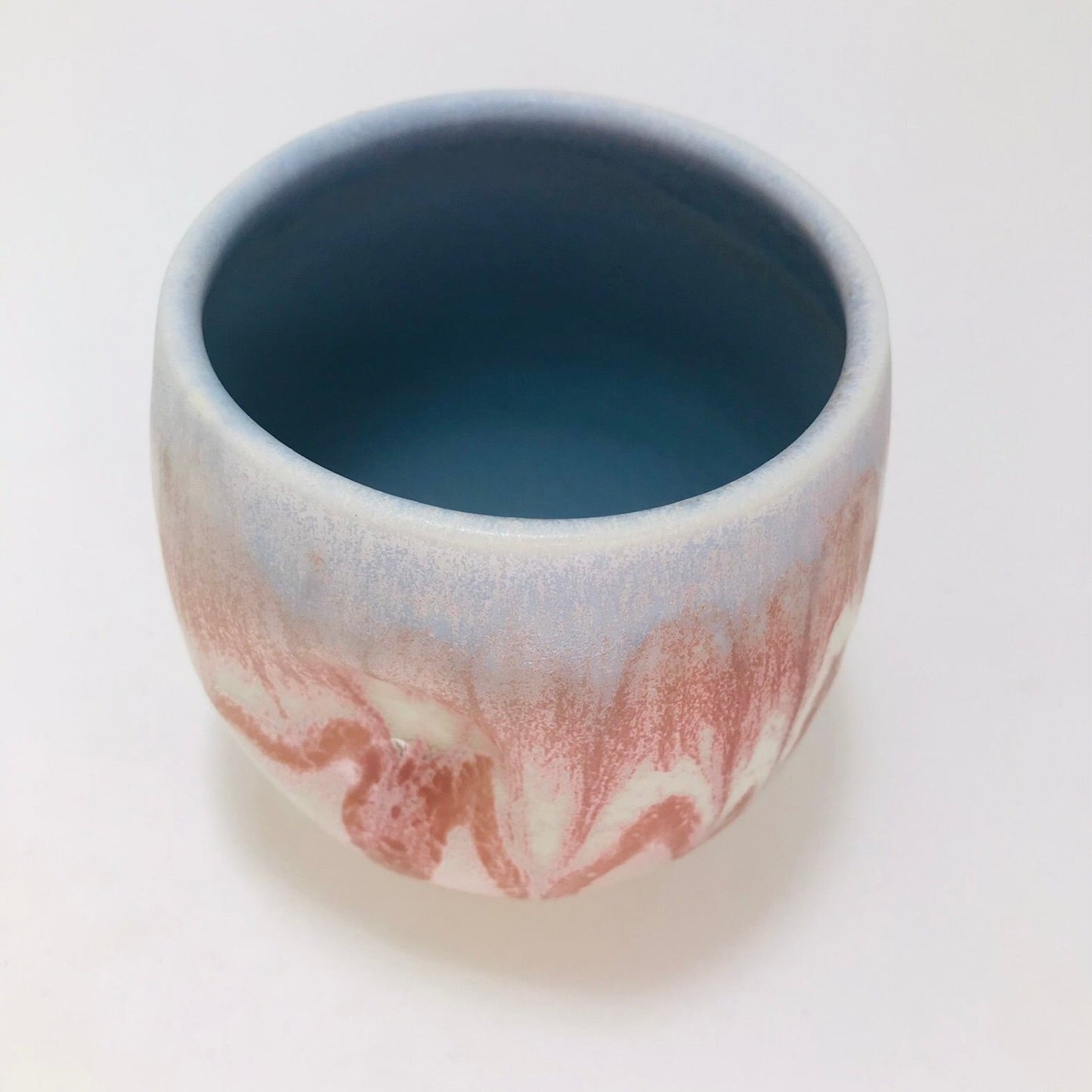 Pink/Blue Thumb Cup #33