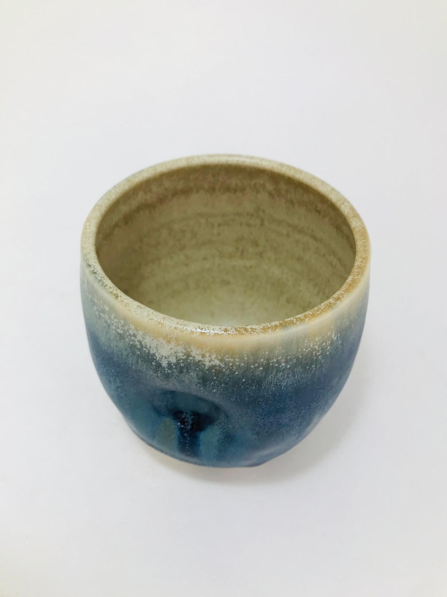 Blue Stone Thumb Cup #111