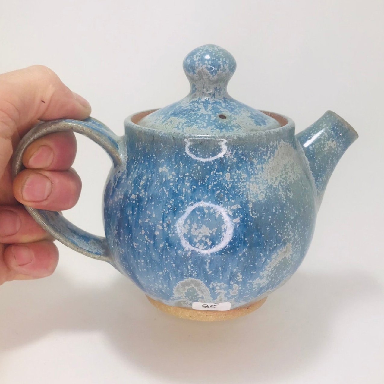 Ice Blue Tea Pot #67