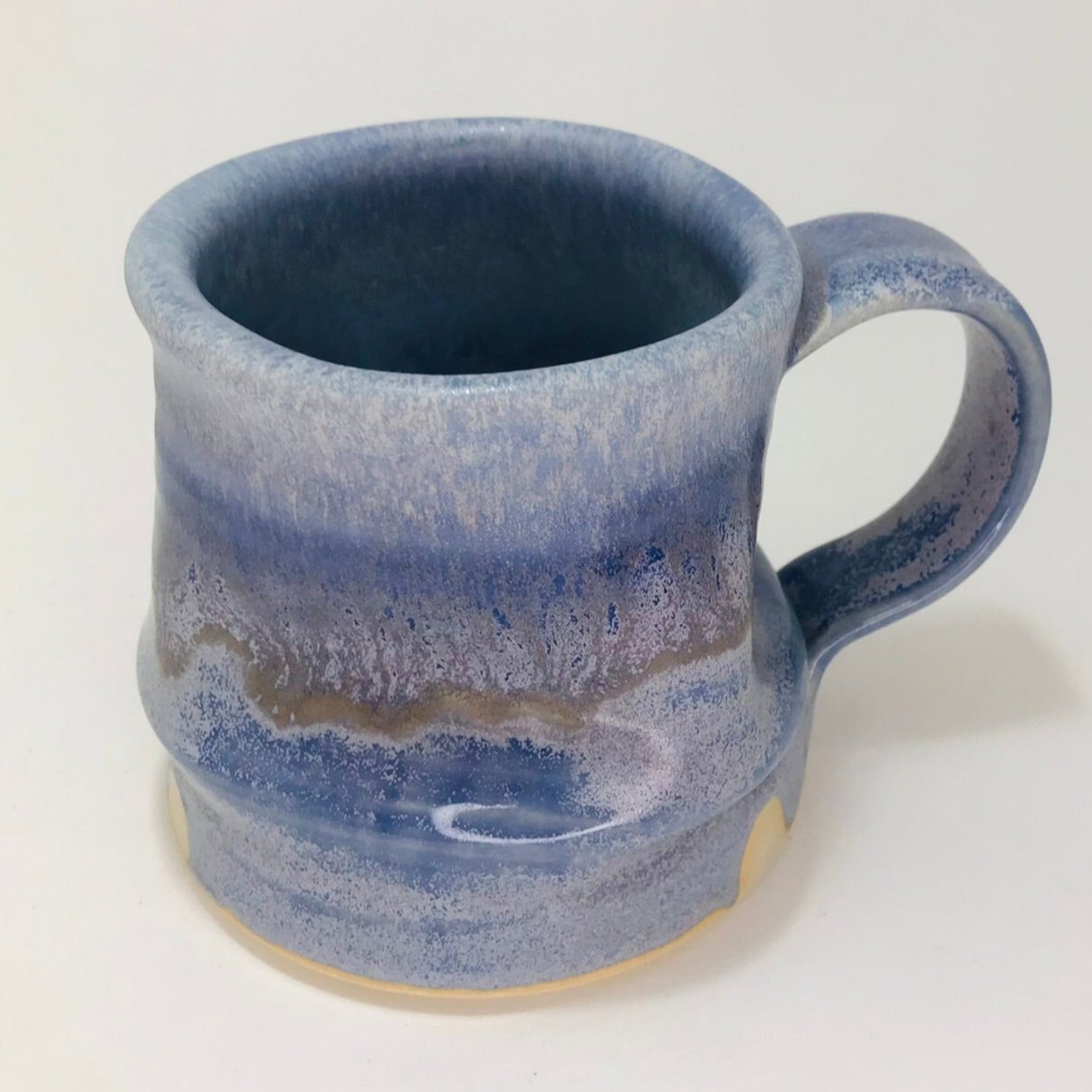 Blue Purple Wavy Cup #60