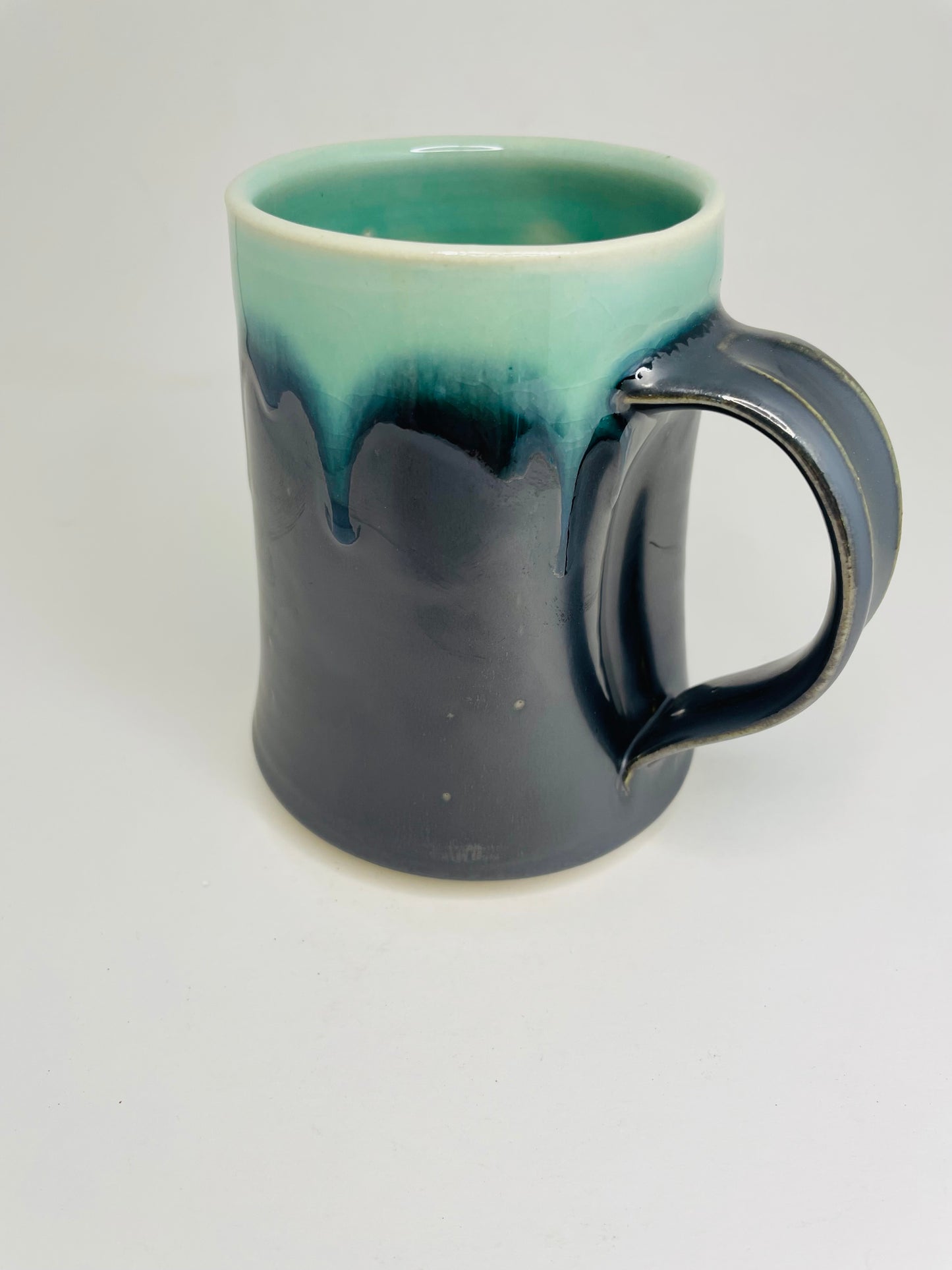 Water Over Metal Mug