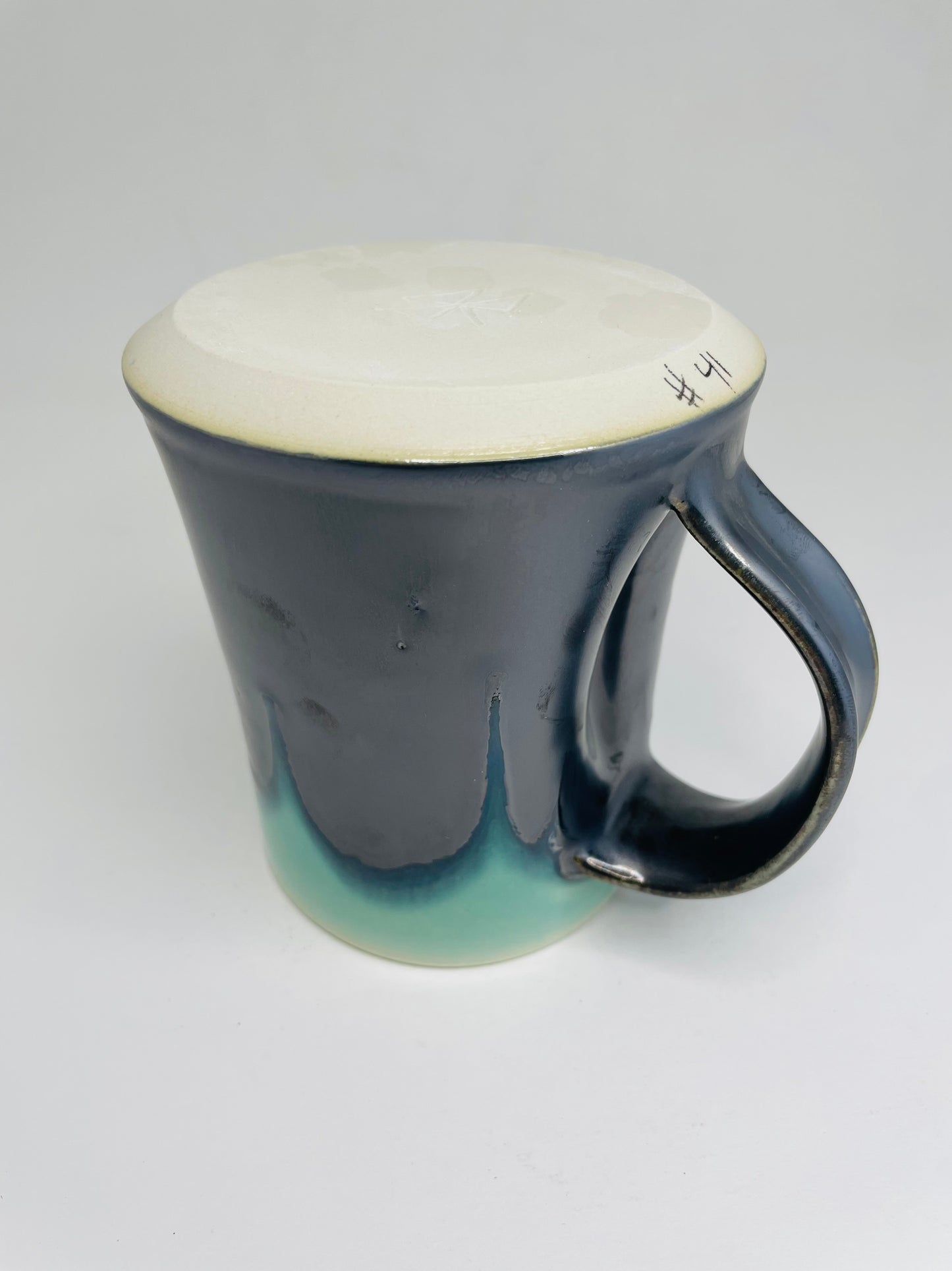 Water Over Metal Mug