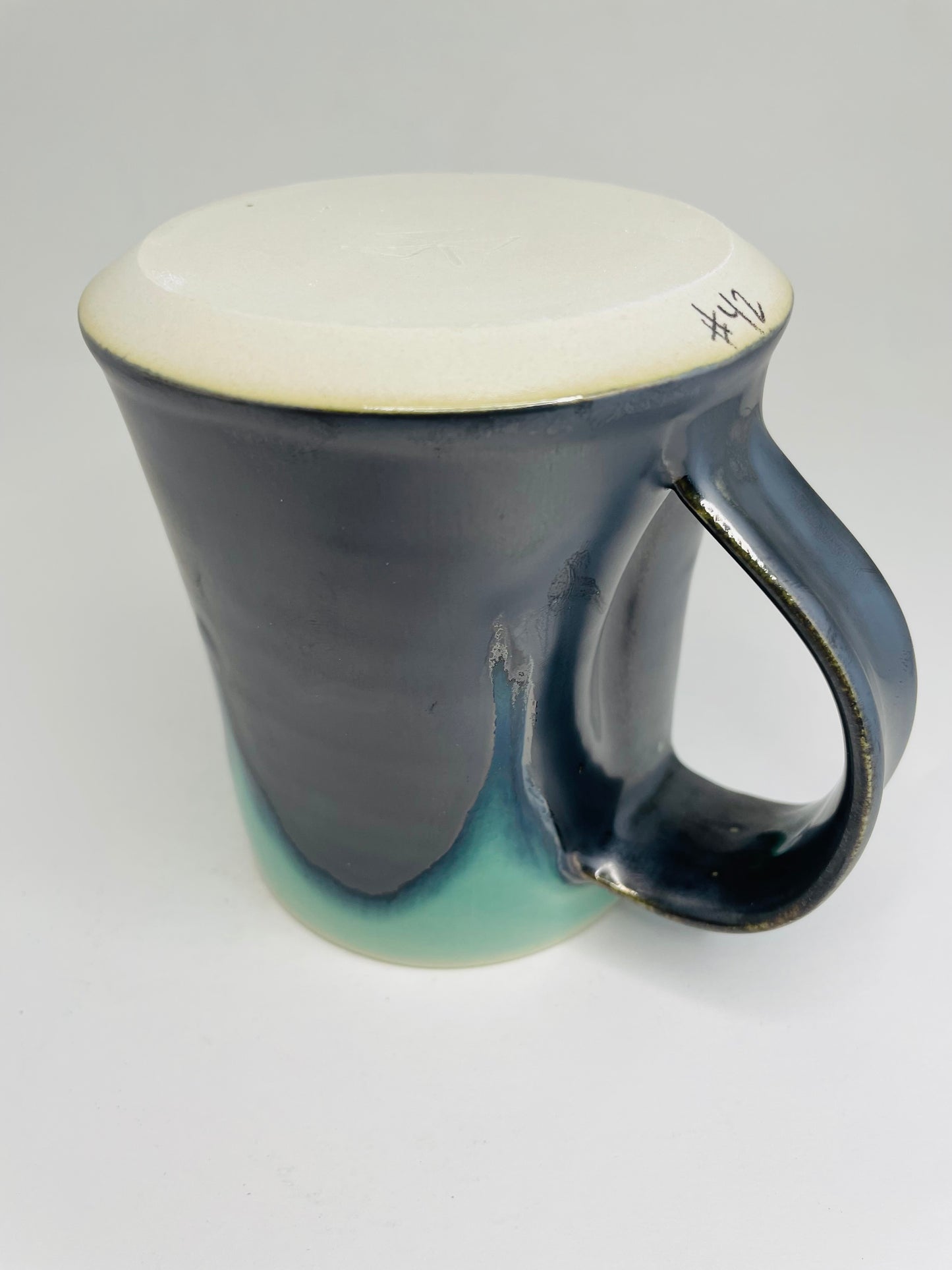 Water Over Metal Mug